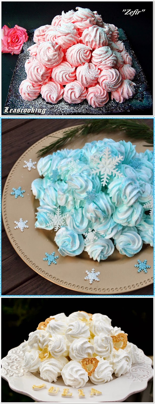 Lea's Cooking Raspberry Marshmallow "Zefir" (Зефир)