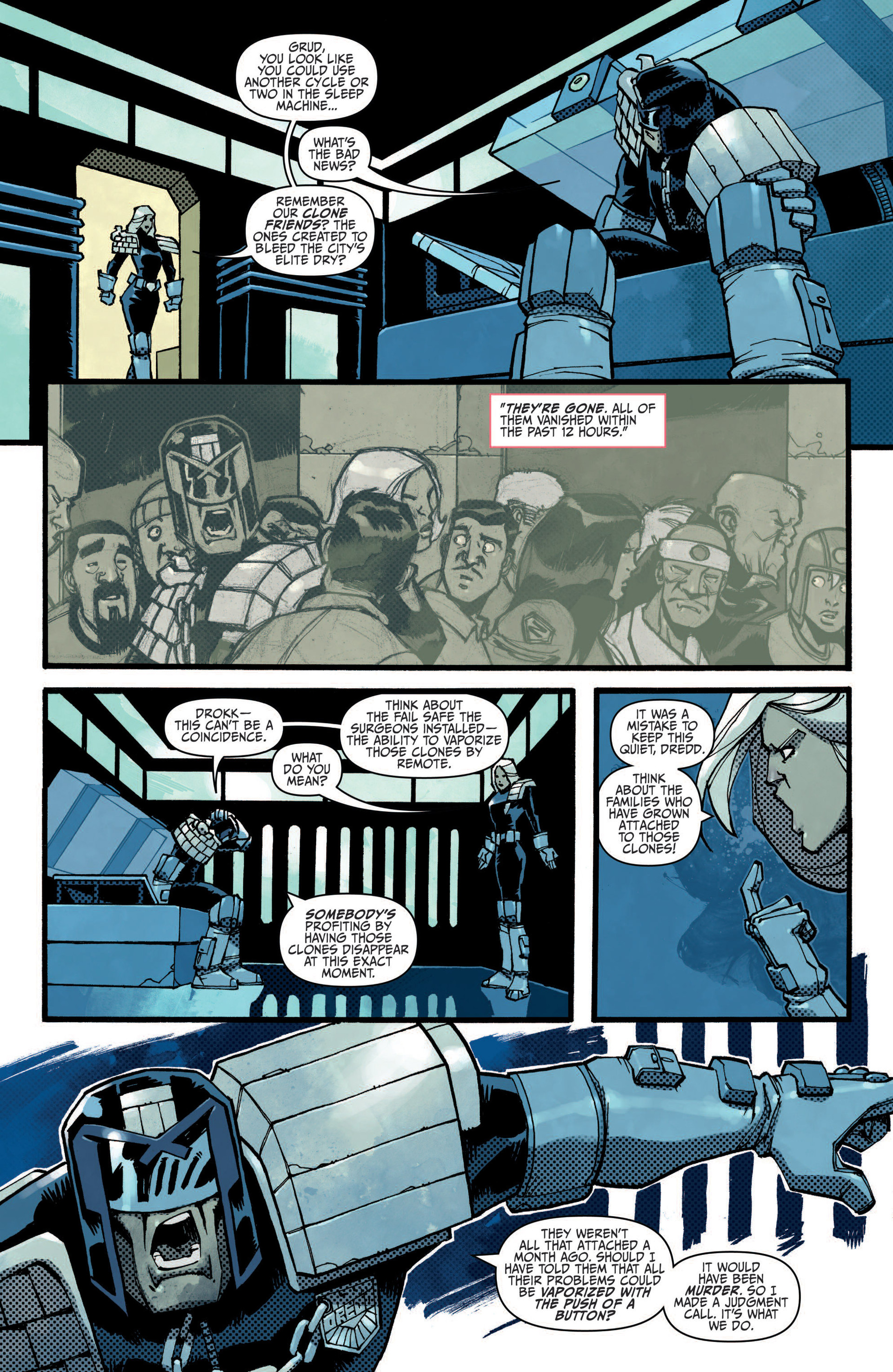 Read online Judge Dredd (2012) comic -  Issue #7 - 13