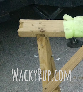 step by step pictures & info on how I built a simple, sturdy kayak rack