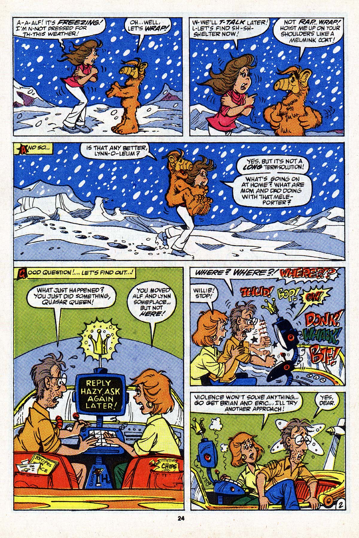 Read online ALF comic -  Issue #23 - 19