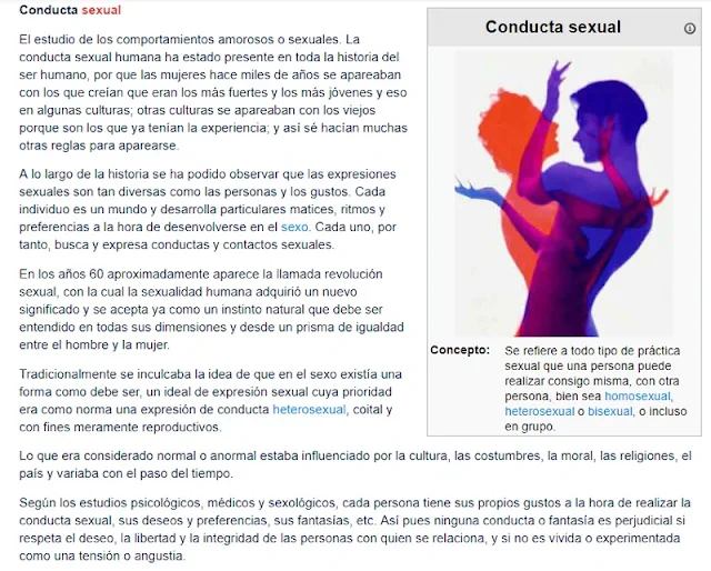 Link de conducta sexual Minedu - EcuRed