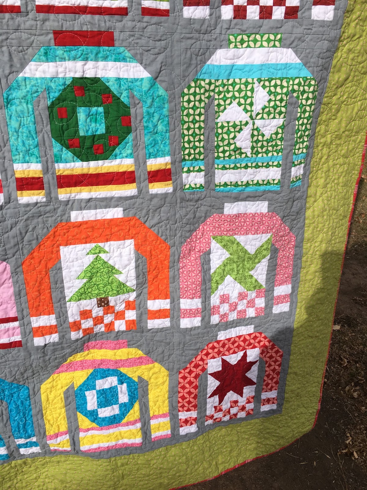 Tanya Quilts in CO Ugly Xmas Sweater Quilt Finished!