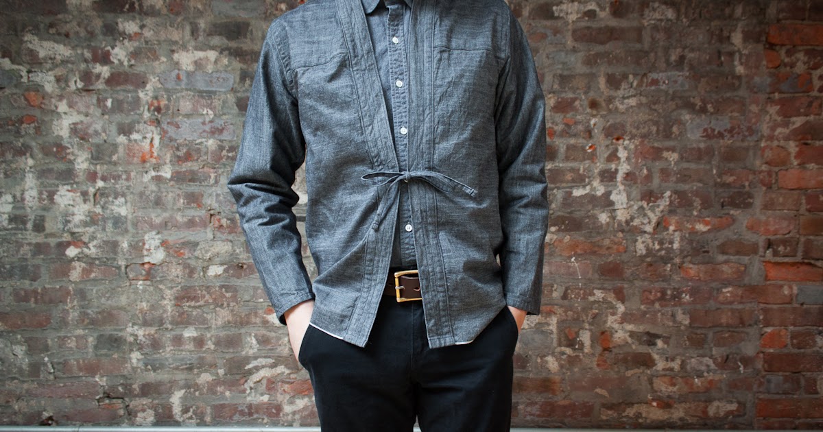 naked and famous kimono shirt