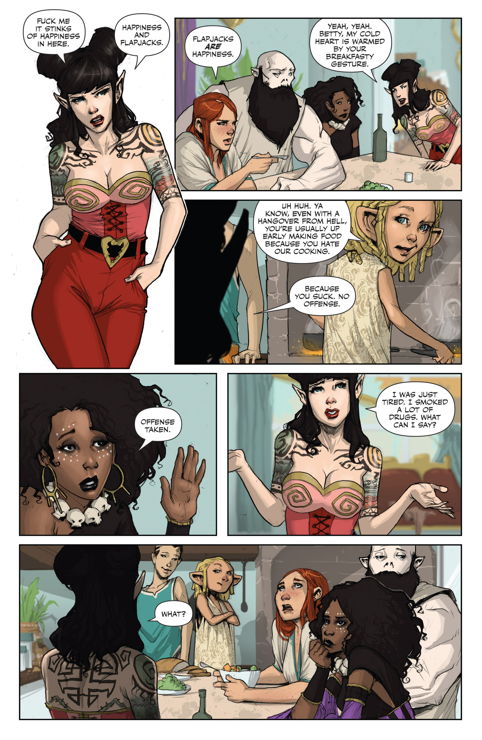 Read online Rat Queens (2013) comic -  Issue #6 - 5