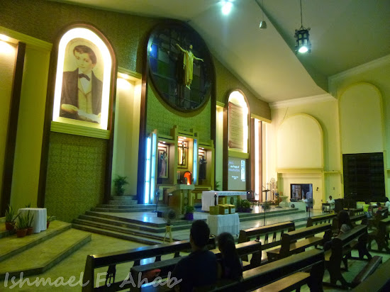 Altar of Saint Dominic Savio Church in Mandaluyong