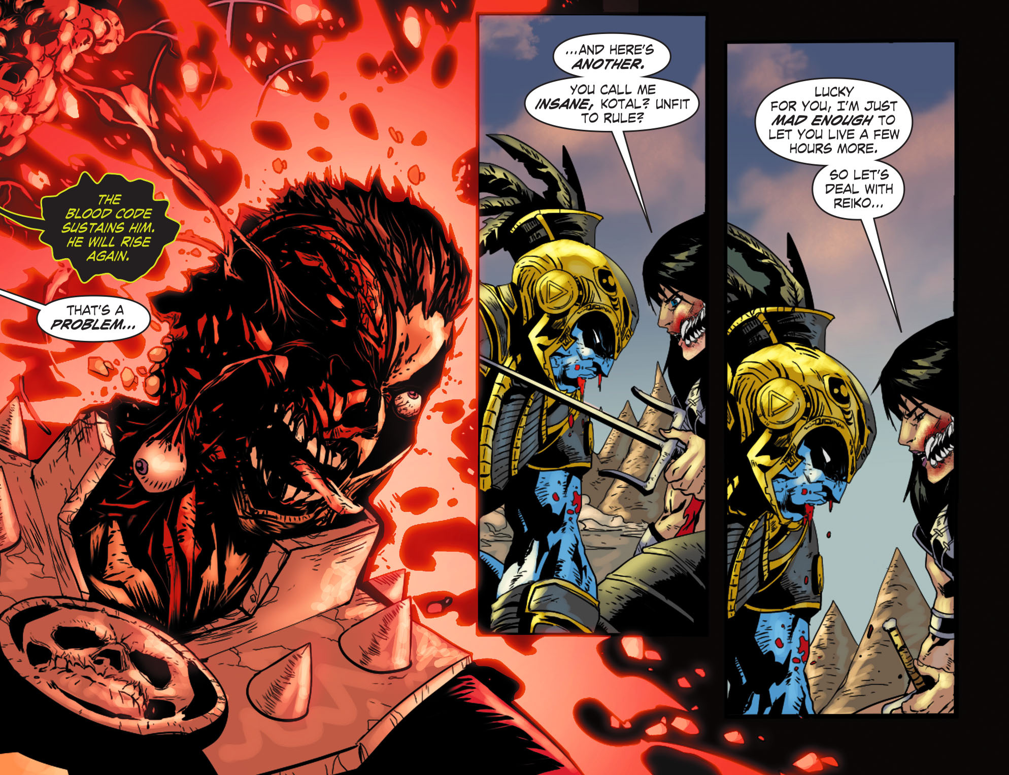 Read online Mortal Kombat X [I] comic -  Issue #26 - 15