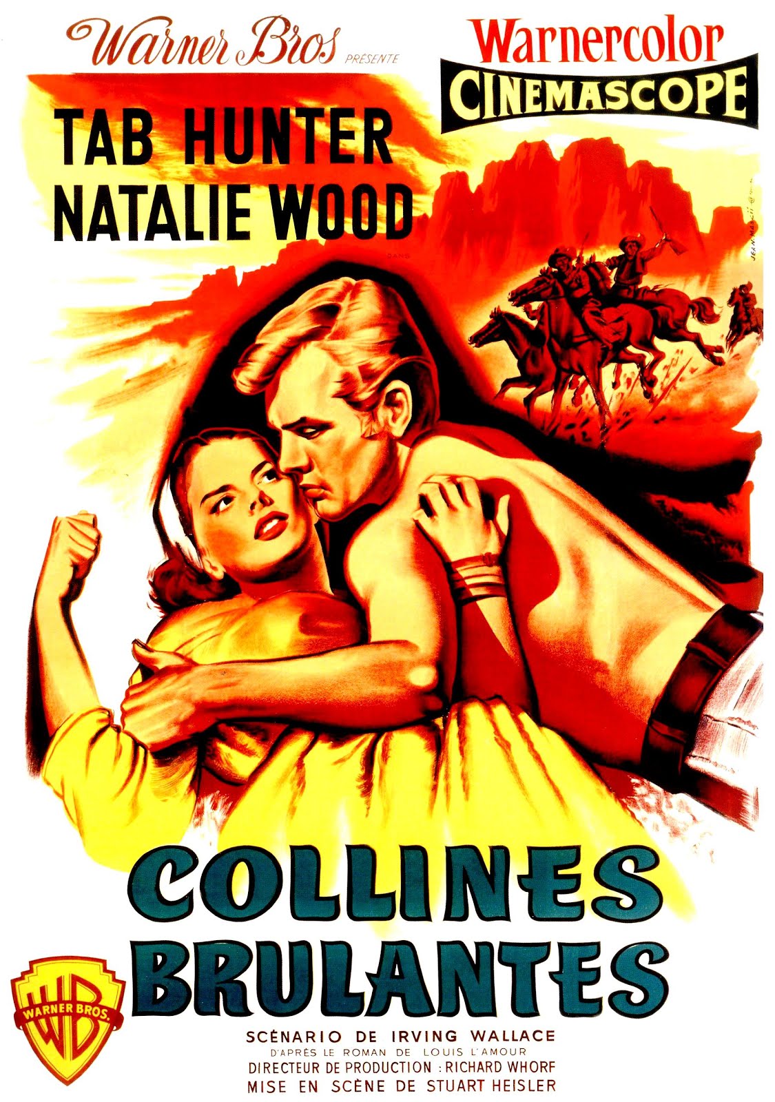 Collines brûlantes (1956) Stuart Heisler - The burning hills