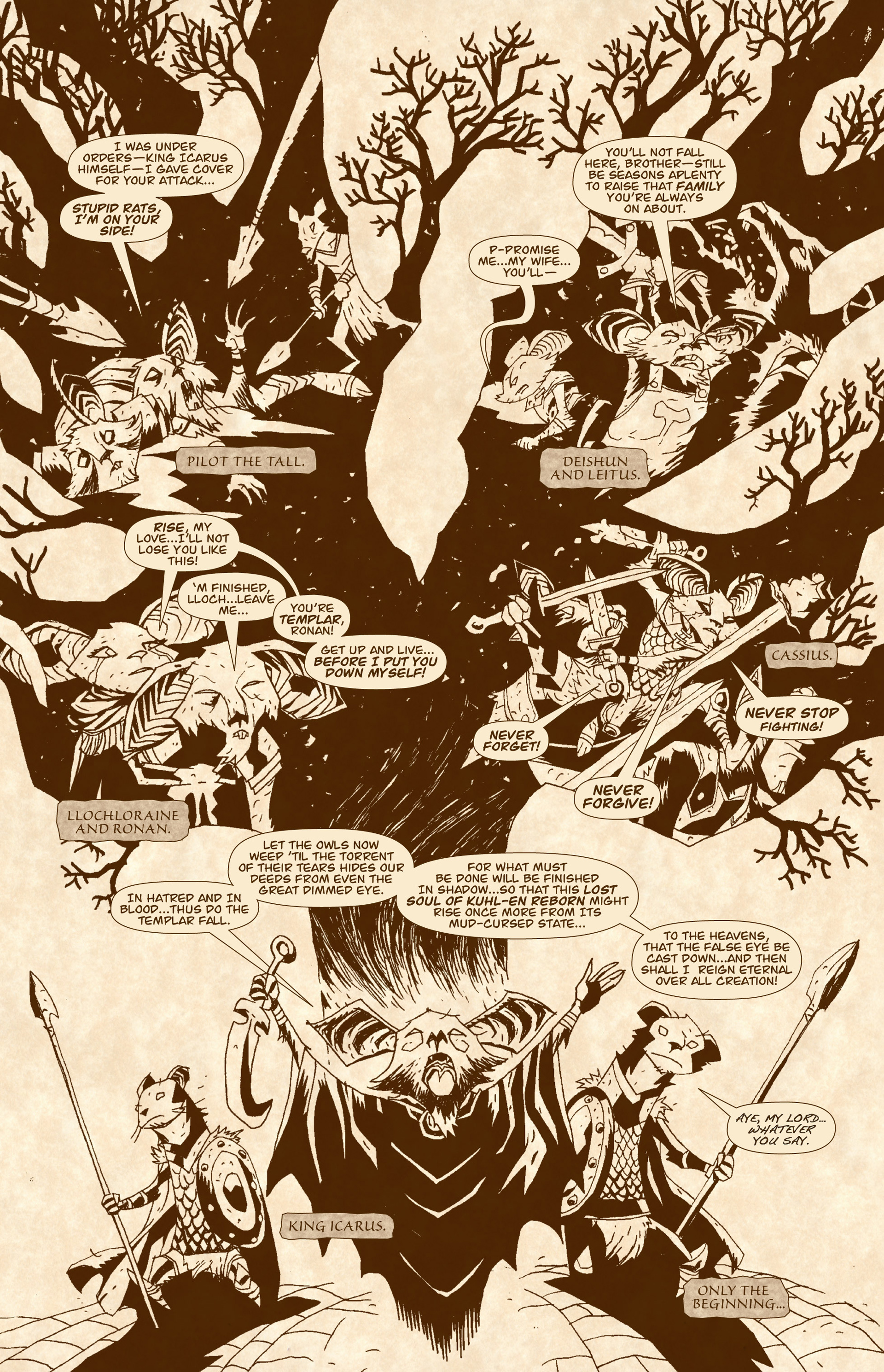 The Mice Templar Volume 4: Legend issue 1 - Page 38