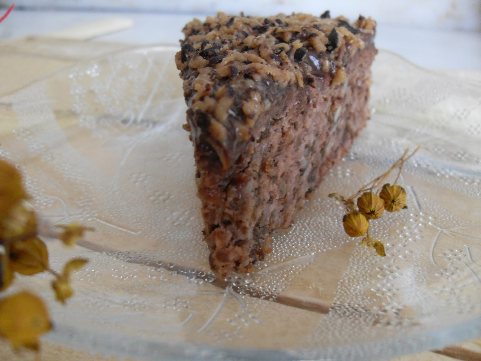 AynaGöz. Kuru Fasulyeli Kek (Yalancı Kestaneli Kek)