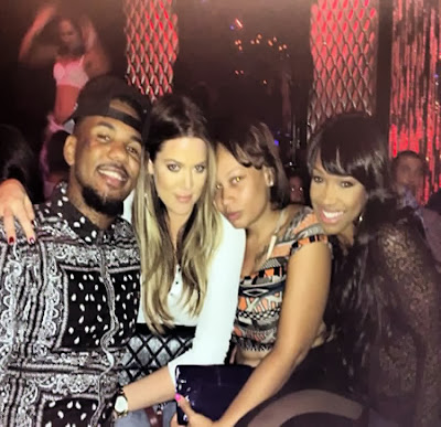 Khloe Kardashian parties with rapper funny