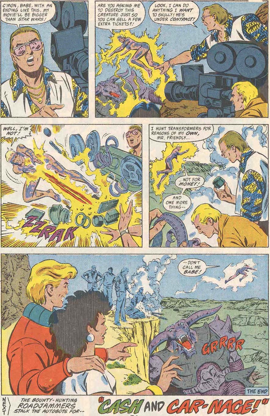 Read online The Transformers (1984) comic -  Issue #45 - 23