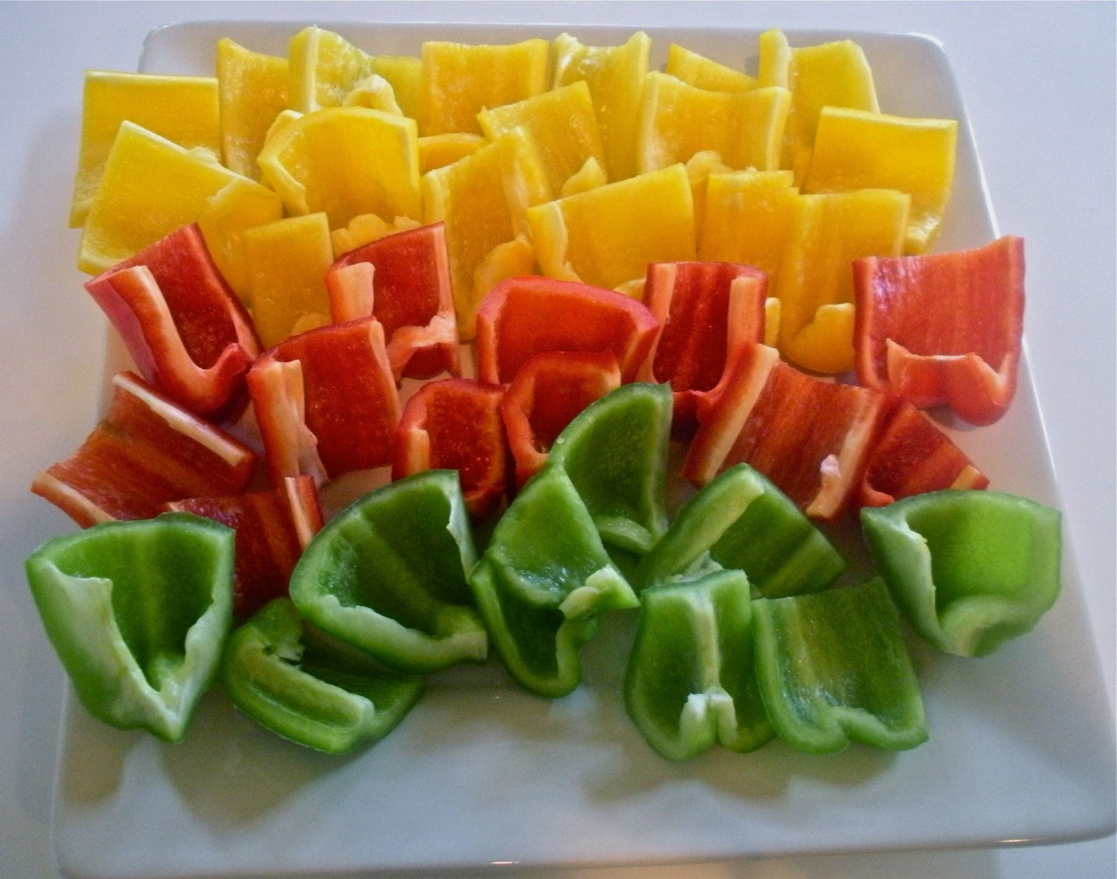 Make the best of everything! Bell Pepper Scoop Chips