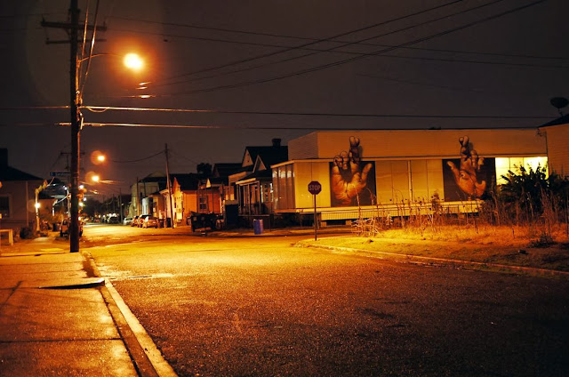 French Artist MTO paints a new Street Art mural entitled "Hope" in New Orleans, Louisiana. 2