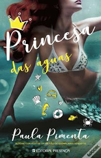 Princesa das Águas - Paula Pimenta - capa portuguesa