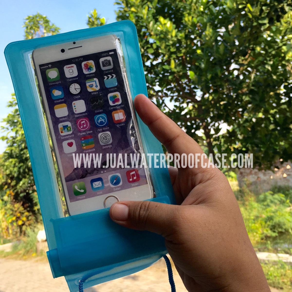 Waterproof Case HP Murah Ukuran XL Sarung HP Anti Air