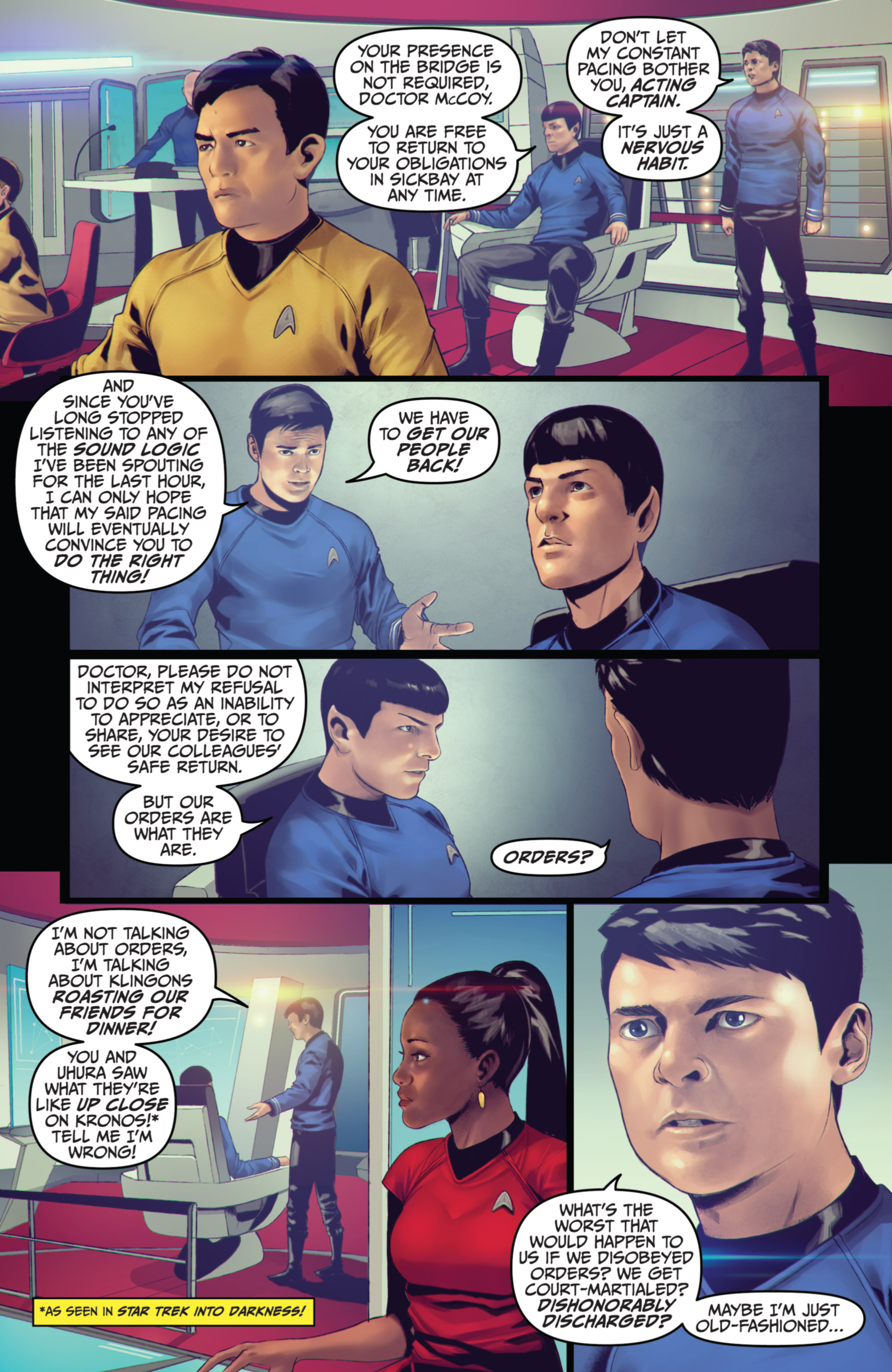 Read online Star Trek (2011) comic -  Issue #27 - 4