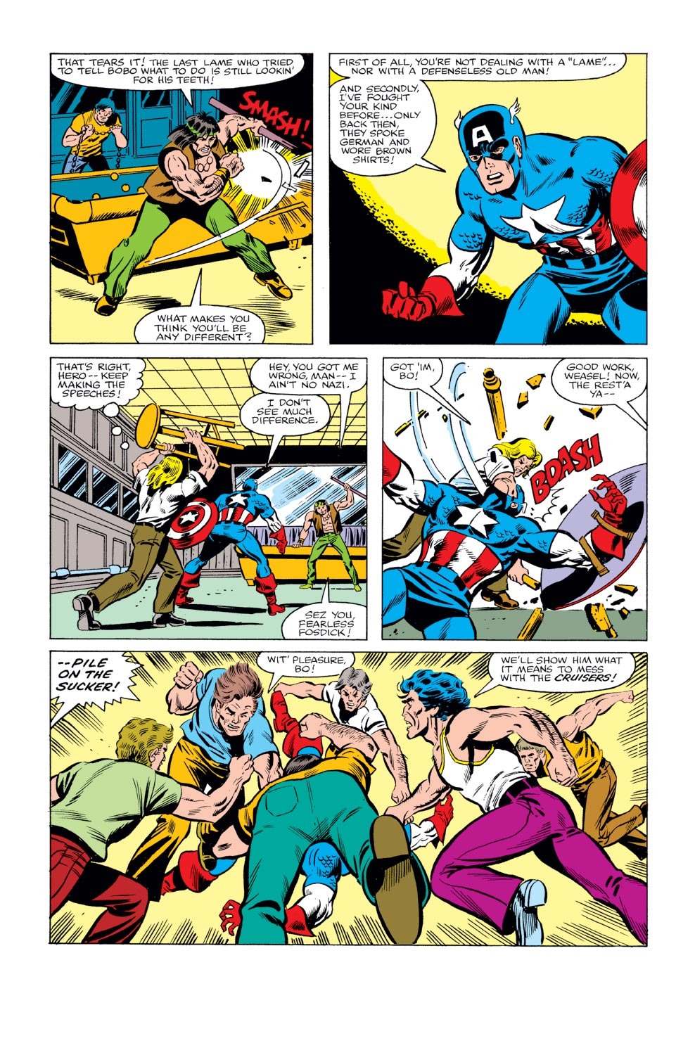 Captain America (1968) Issue #240 #155 - English 6