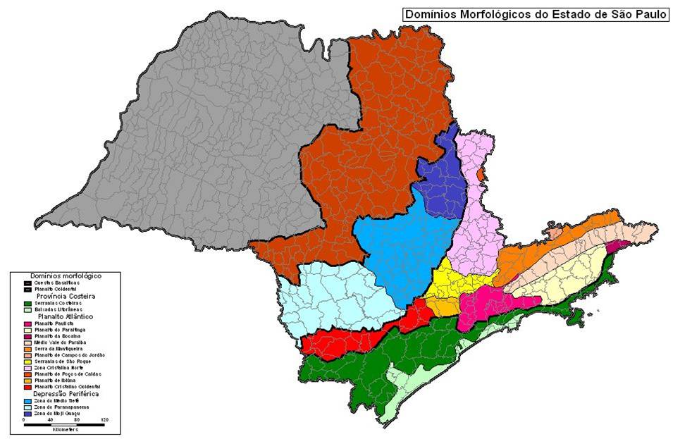 Professor Wladimir Geografia Mapas Variados Do Estado