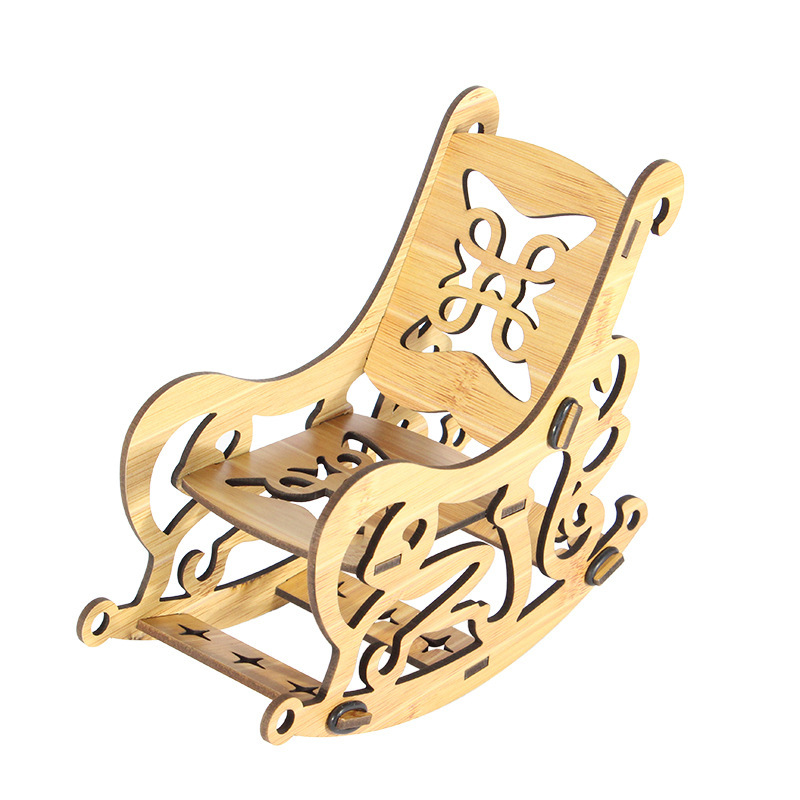 puzzle 3d kids chair marquetrydesigns