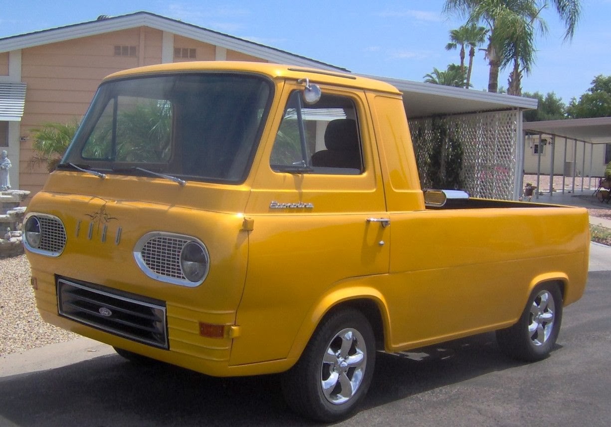 Daily Turismo: 10k: Mid-Engine Madness: 1963 Ford Econoline Pickup with
