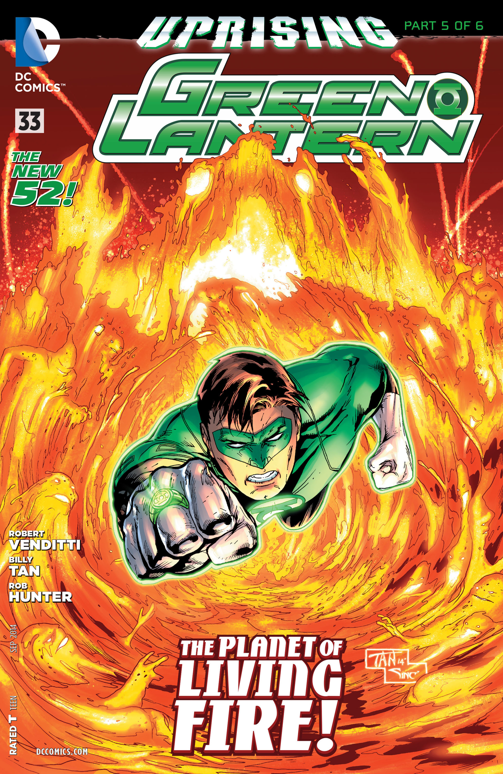 Read online Green Lantern (2011) comic -  Issue #33 - 1