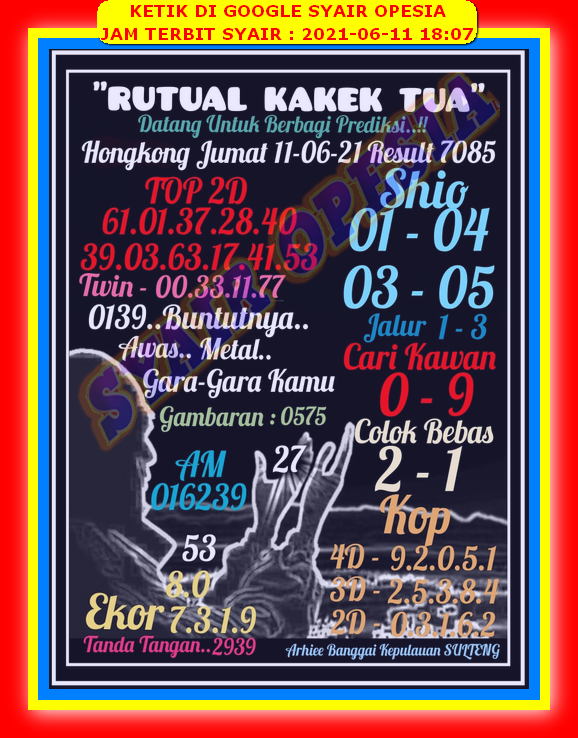 1 New Message Kode Syair Hongkong 11 Juni 2021 Forum Syair Togel Hongkong Singapura Sydney