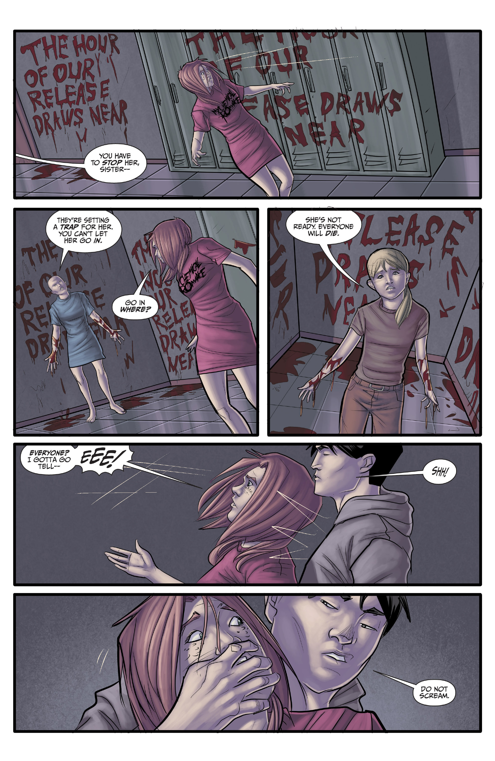 Read online Morning Glories comic -  Issue #42 - 5