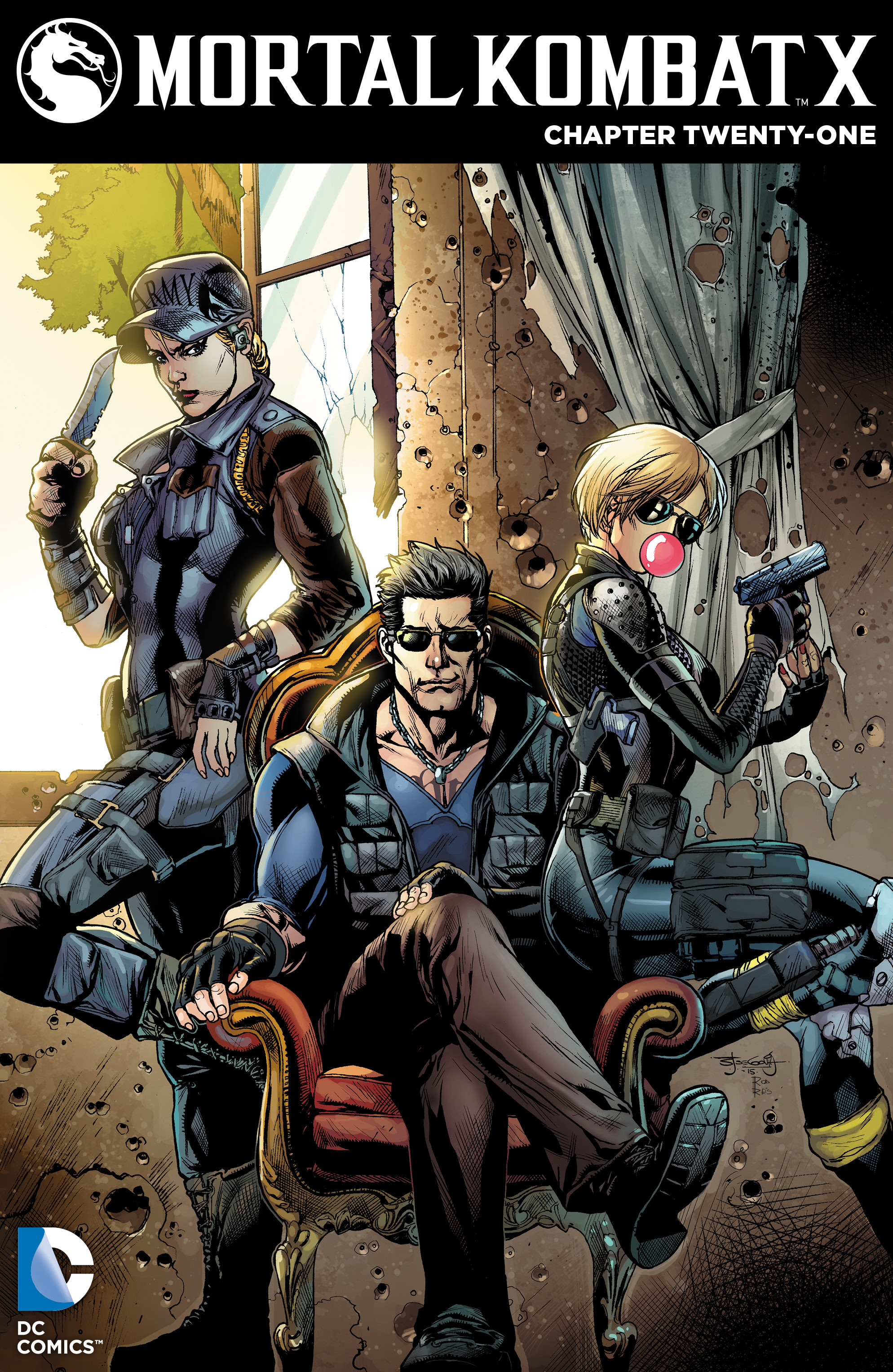 Read online Mortal Kombat X [I] comic -  Issue #21 - 2