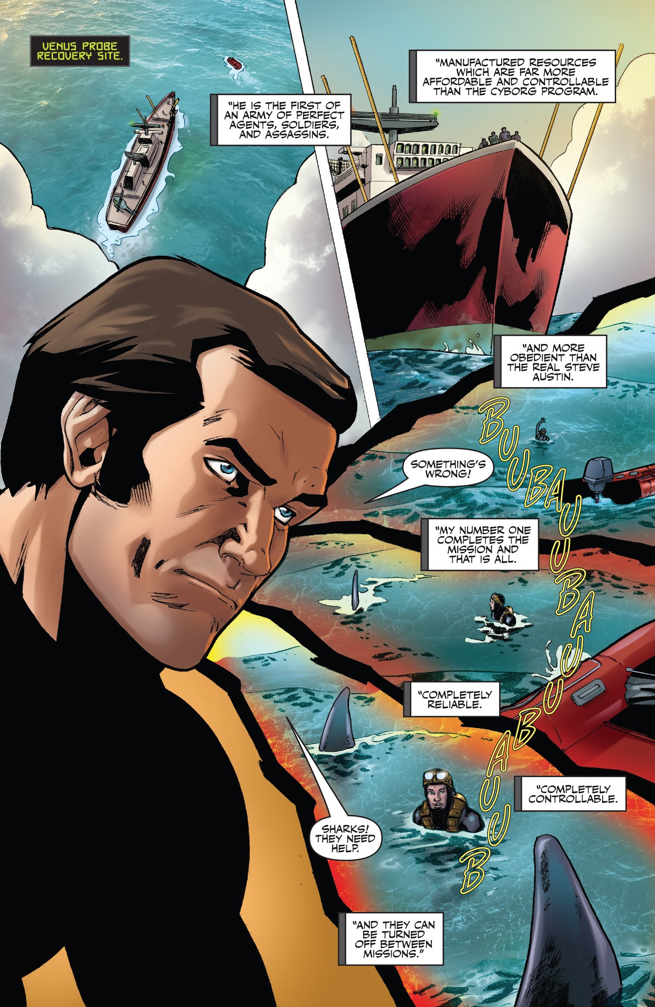 Read online The Six Million Dollar Man: Season Six comic -  Issue # _TPB - 20