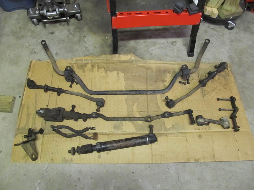 Power Steering linkage removal
