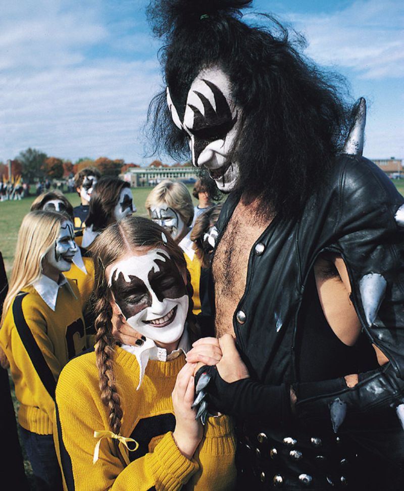 The Amazing Story and Photos of KISS Played at Cadillac High School's