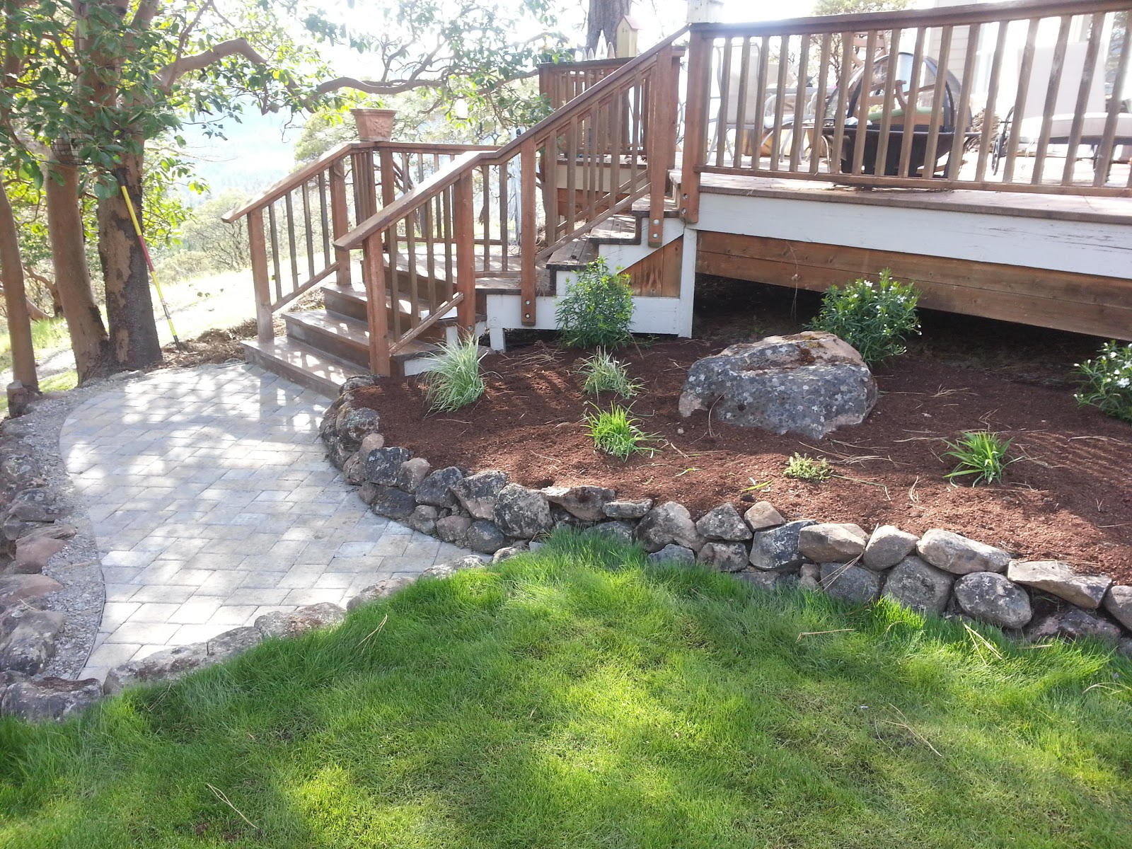 Hill Top Landscaping Finished Landscape By Hill Top Landscaping