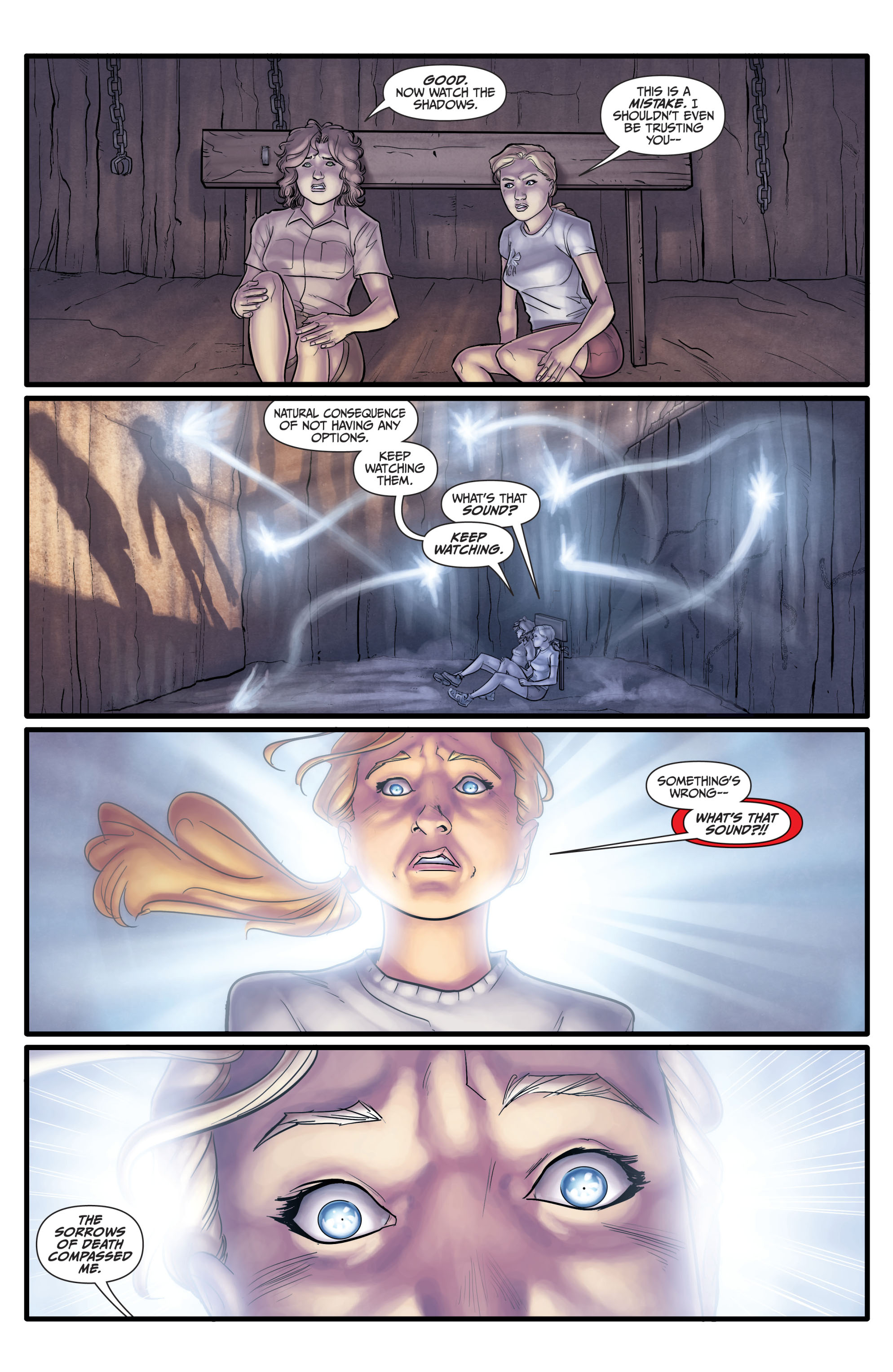 Read online Morning Glories comic -  Issue #13 - 31