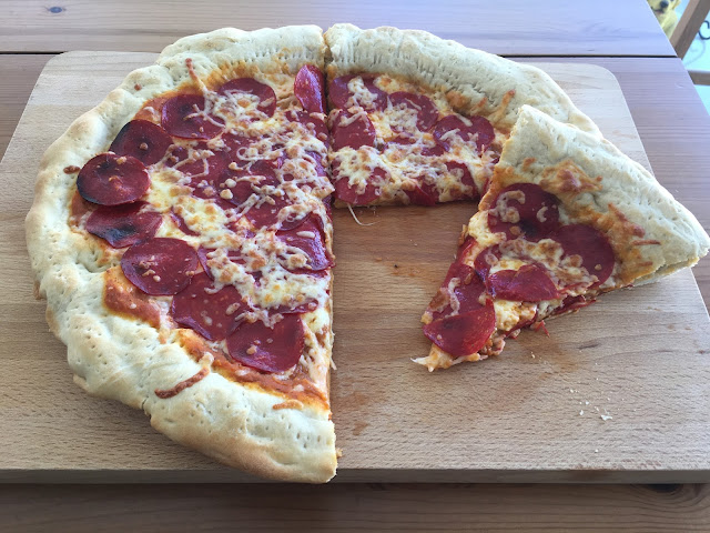Receta de Pizza de Pepperoni 