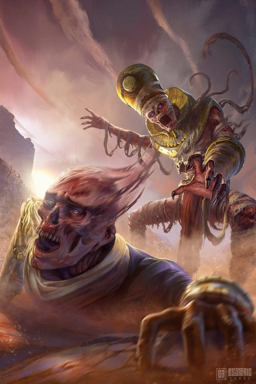 As ilustrações de fantasia e ficção científica para games de Ivan Sevic Ivan Sevic artstation arte ilustrações fantasia ficção científica games