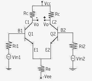 Electrical and Electronics Tutorials: Explanation of Differential Amplifier