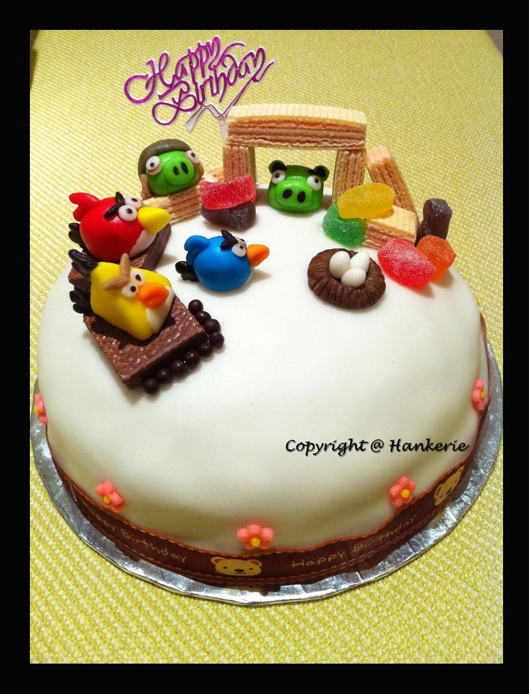 1st Ever Angry Birds Birthday Cake ~ Hankerie