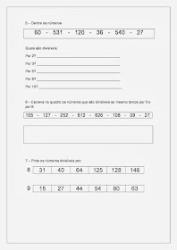Múltiplos e Divisores - Multiplicação e Divisão parte 5 Múltiplos e Divisores - Multiplicação e Divisão parte 5