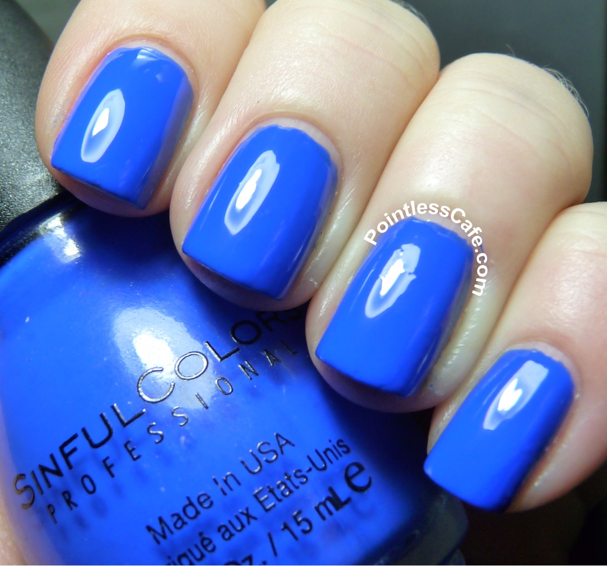 Thrifty Thursday! with Sinful Colors Endless Blue and an Electric Blue ...