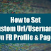 How to Change Url In Facebook | Update