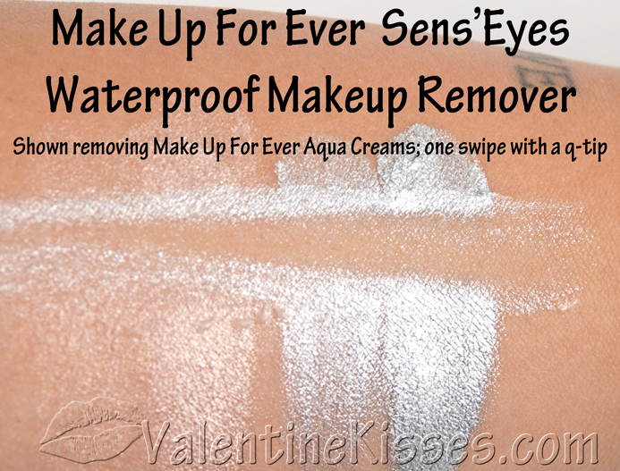 Valentine Kisses Make Up For Ever Sens'Eyes Waterproof Makeup Remover