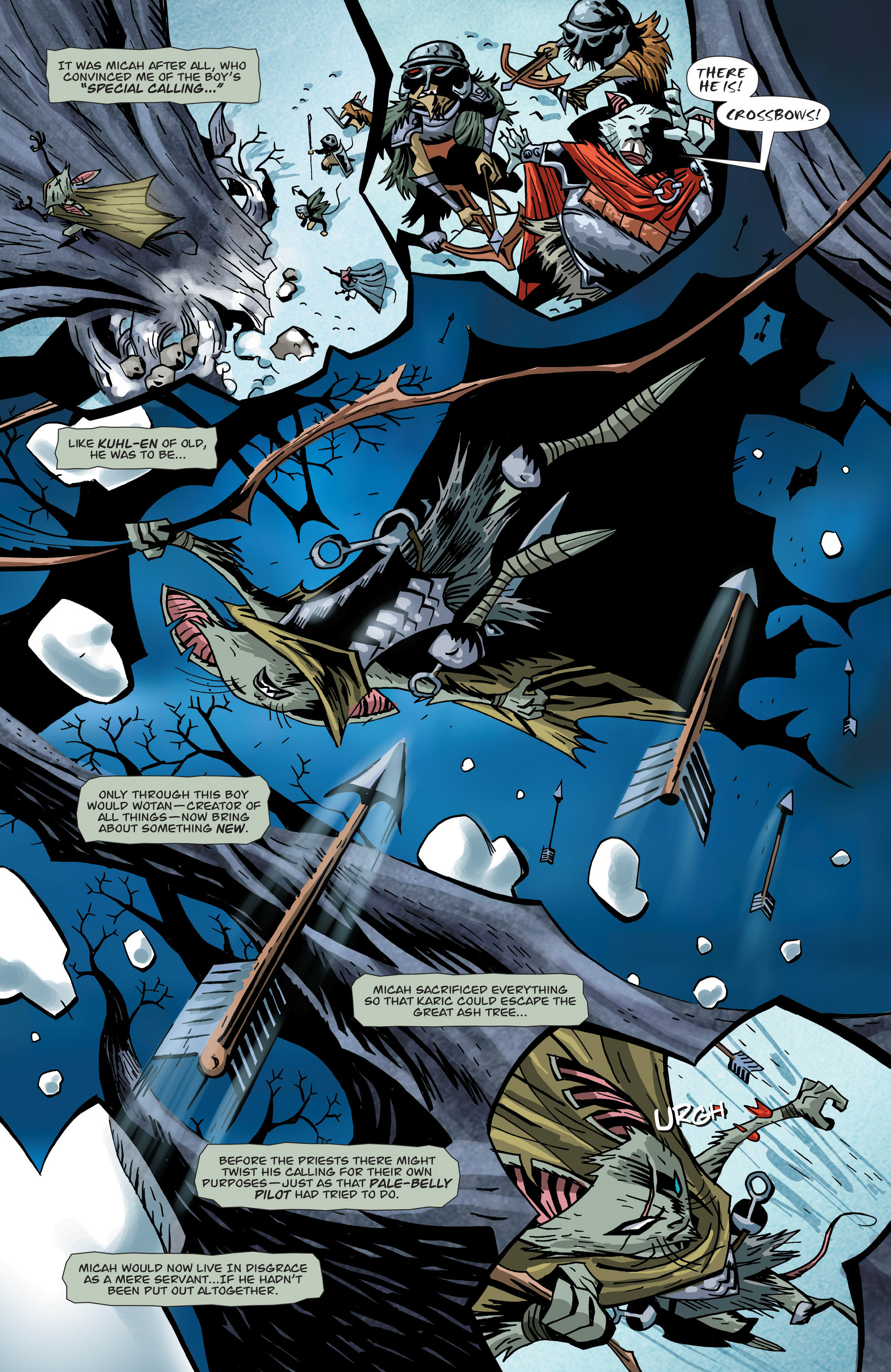 Read online The Mice Templar Volume 3: A Midwinter Night's Dream comic -  Issue # _TPB - 176