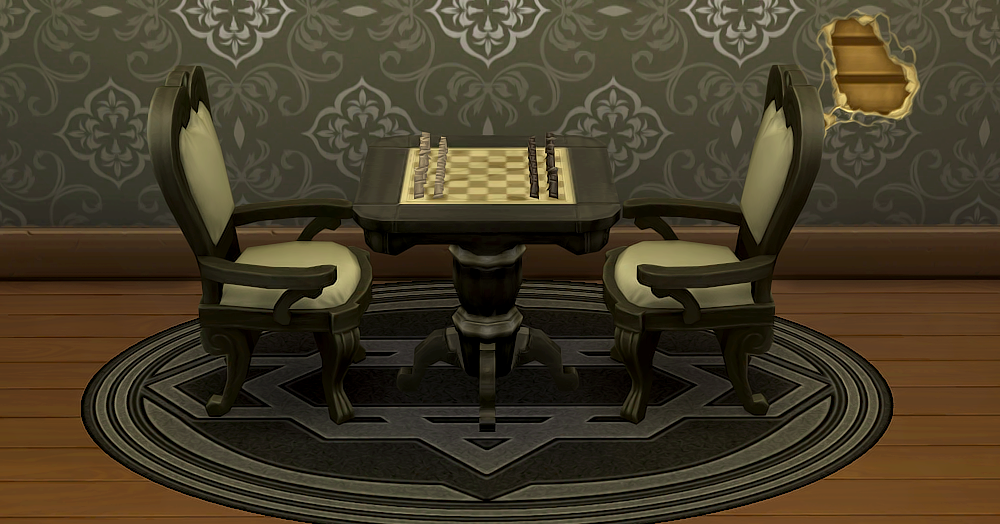 My Sims 4 Blog Grand Chess Table Recolors by BlindingEchoes