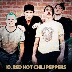 The 24 Greatest Bands In The World Right Now: 10. Red Hot Chili Peppers