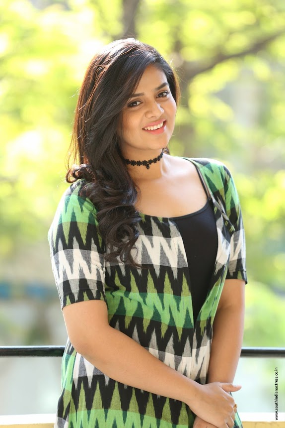 SreeMukhi at Good Bad Ugly Press Meet