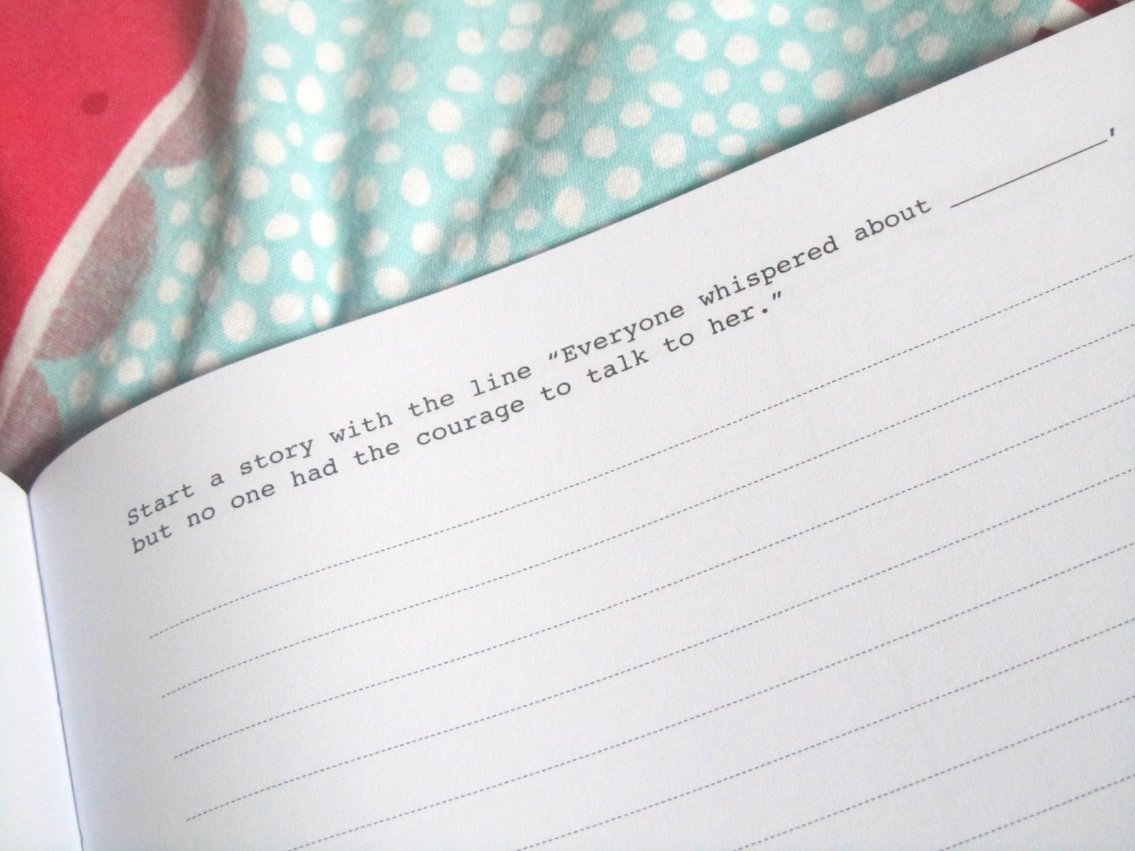 642 Things To Write About Book Review Polka Spots and Freckle Dots