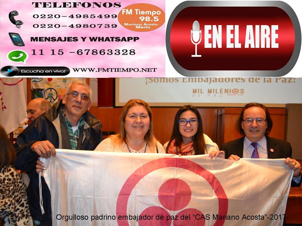 El Magazin de Merlo HOY RADIO, FM TIEMPO 98.5 Desde Mariano Acosta