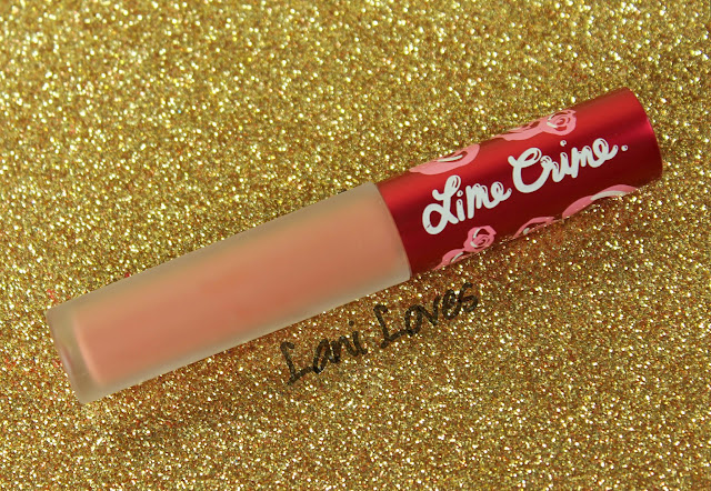 Lime Crime Velvetines - Bleached Swatches & Review