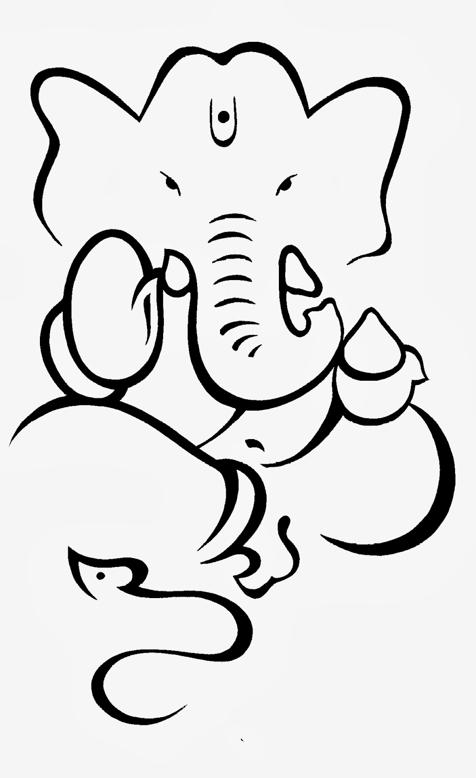 Best Collection Store: GOD GANESHA (BLACK & WHITE)