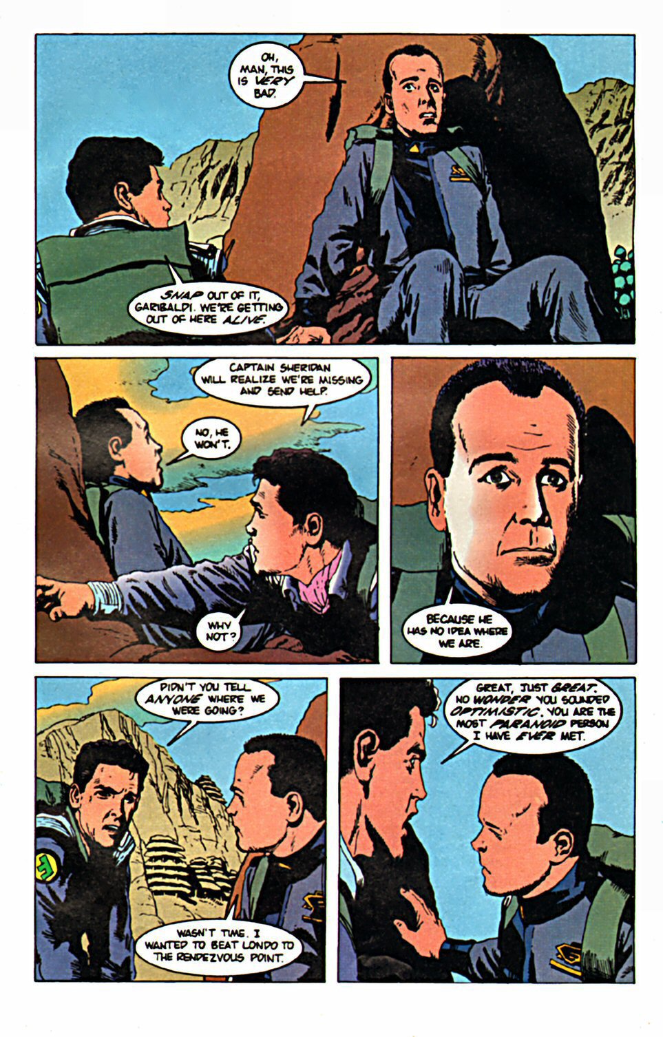 Read online Babylon 5 (1995) comic -  Issue #6 - 24